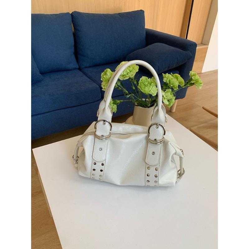Hand Carry Single-shoulder Underarm Backpack with Large Capacity for Commuting Girl Motorcycle Bag