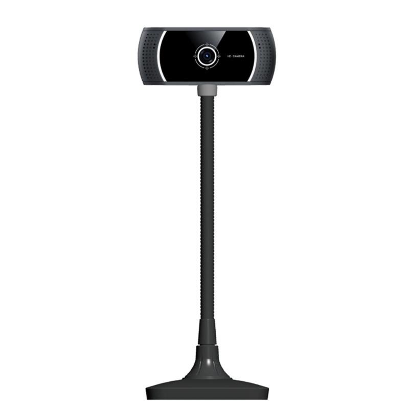 

Rotatable Alloy Base 720P USB Conference Camera WithAuto Focusing Focusing For Laptop Desktop Live Streaming 1