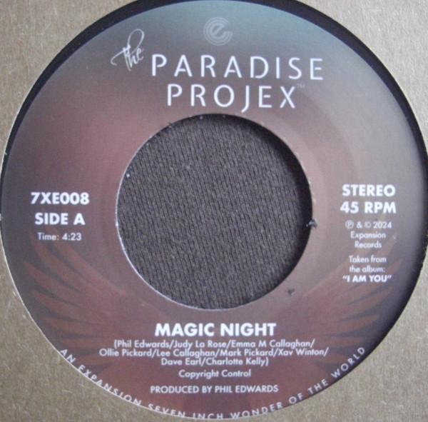

7inch Record PARADISE PROJEX - Magic Night / Someone Like You 7XE008 Expansion 2024 UK Soul/Funk