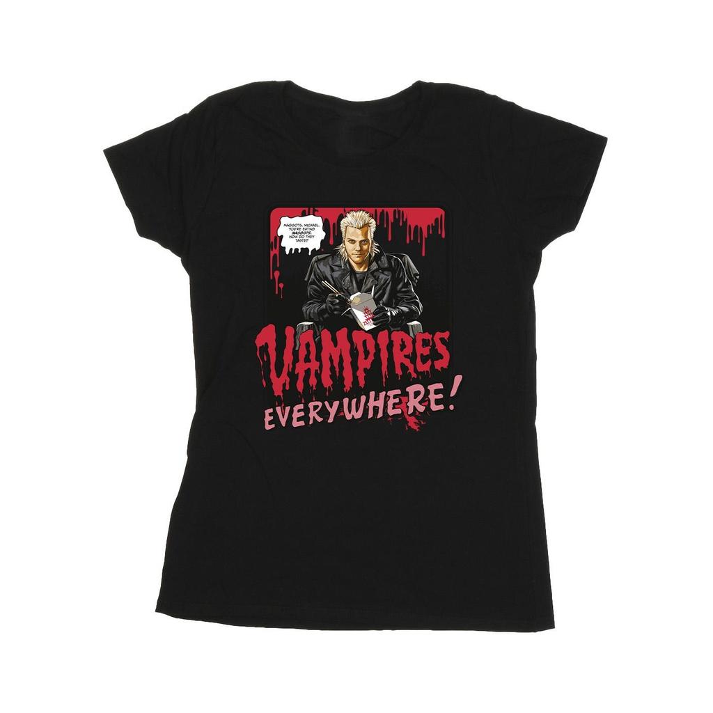 The Lost Boys Womens/Ladies Vampires Everywhere Cotton T-Shirt