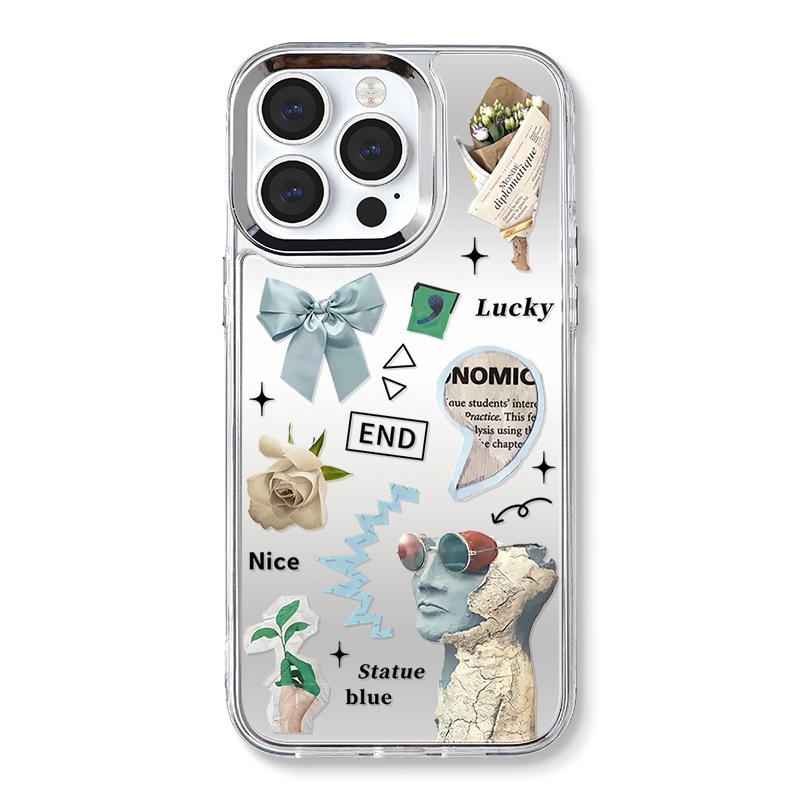 

Чехол Zhitai Apple Niche Mirror для iPhone 13Pro/14ProMax/15Pro iPhone 16