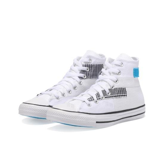 

Converse Chuck Taylor All Star High Hacked Fashion - White Sail Blue 168746C EU 35 чорний/білий