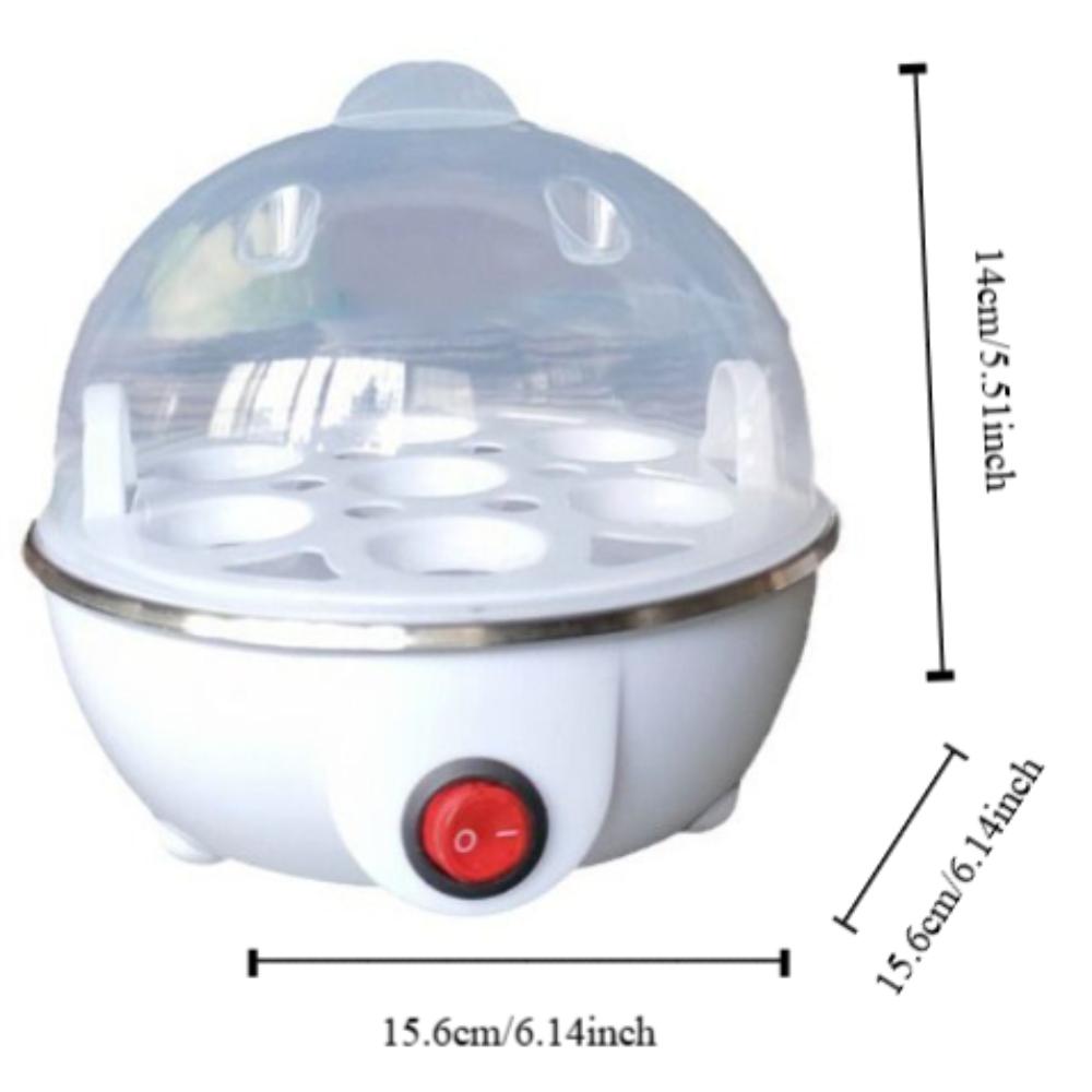 Plug-In Electric Egg Steamer Time-Saving Breakfast Artifact Mini Multi-Functional Steamer  Gift