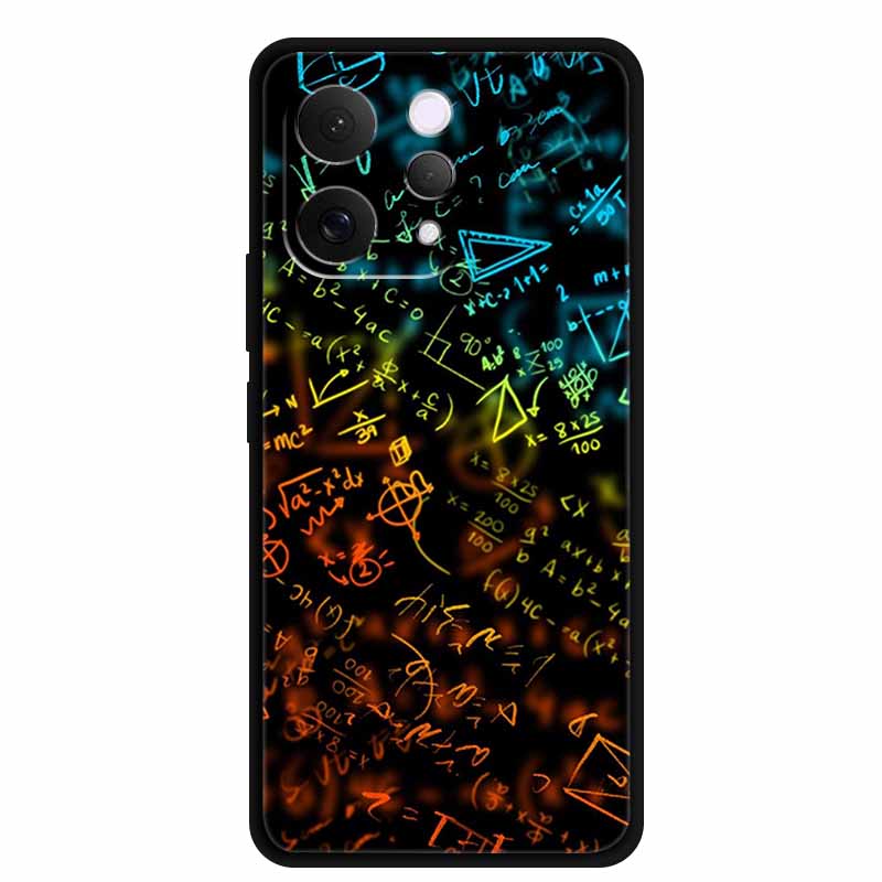 Coque For Vivo S50 V2528A Case 6.59" Black Silicone Case Cartoon Cat Shockproof Soft Back Cover For Vivo S50 5G 2025 Phone Case