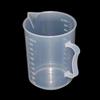 Durable Reusable Transparent Plastic With Handle Measuring Cup Measuring Cylinder Measuring Jug
