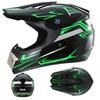 [Free Three-piece Set] Kart Off-road Helmet Electric Motorcycle Helmet Full Helmet for Mountain Downhill Competition