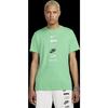 Nike Pullover mit Alphabet-Logo-Print, Rundhalsausschnitt, T-Shirt, Herren Oberteile, Grün DZ2876-363