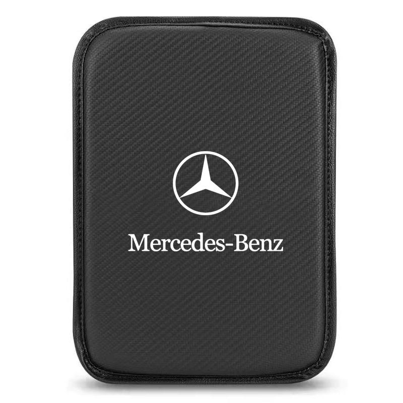 1Pcs Car Armrest Box Mats Leather Center Console Covers Styling For Mercedes-Benz V177 W247 W176 W177 W207 W203 W204 GLA GLC X253 GLK Class