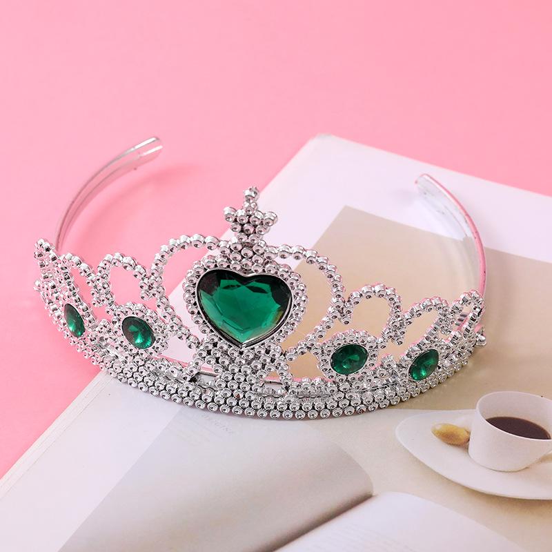 Children's Princess Costume: Gem Crown, Magic Wand, Headdress, and Fairy Headband Set