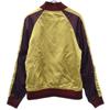 New Balance Nylon Jacket M Purple X Gold Zip Blouson Women Used