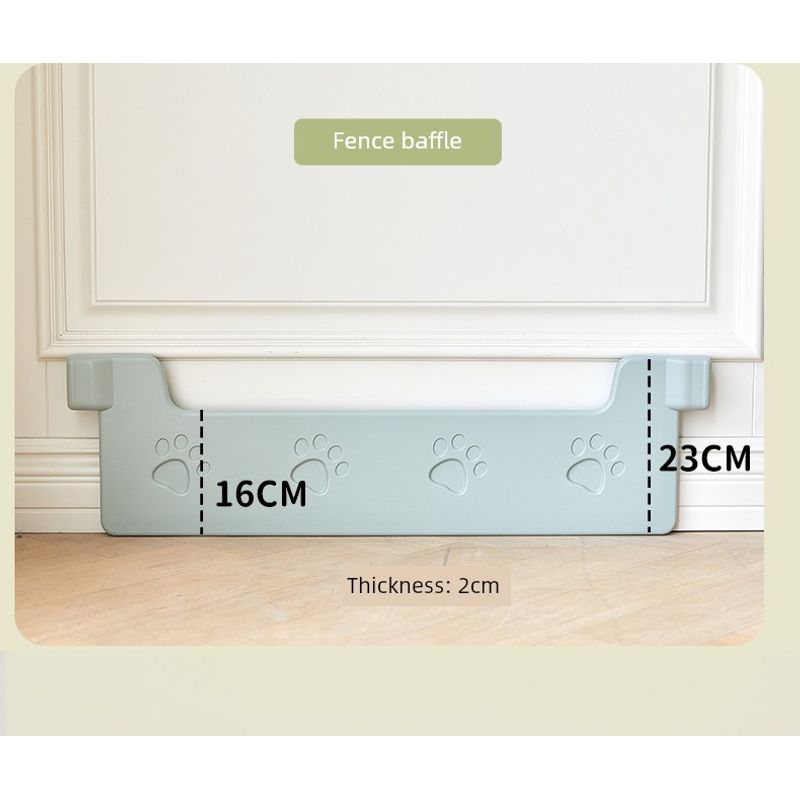 

QTA Товары для питомцев Забор для питомцев для дома Внутренний Йоркширский забор Забор для собак Мелкие и средние собаки Клетка для собак Small and medium dogs Milk Green safety baffle