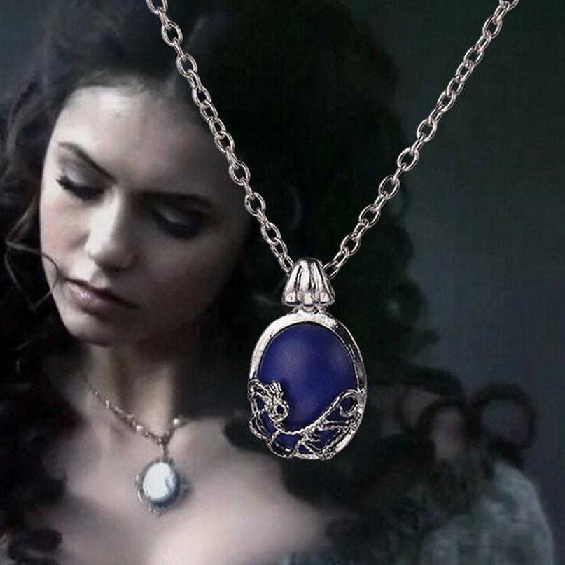 

Ожерелье «Дневники вампира», винтажный кулон «Кэтрин», модные ювелирные изделия из фильмов, косплей для женщин, оптовая продажа