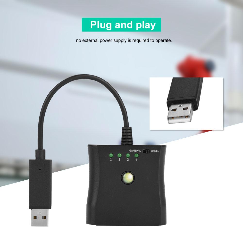 Univesal Adapter Cable Convertor For PS2 Controller To For XBOX 360 Game Controller