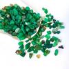 Natural Green Agate Crystal Slice for Jewelry Making, Wish Bottles, Garden Decor, Potted Plants, Aquarium, and Home Decoration.