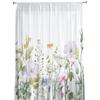 Frühlingsblume Vanille Wildblume Transparenter Tüll Fenstervorhänge Für Wohnzimmer Schlafzimmer Küche Schleier Vorhang Heimdekoration