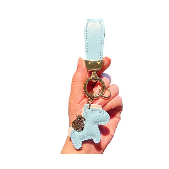 Car Keychain Year of Horse Charm Decorative Key Chain Backpacks Handbags Cell Phones Wallets Accessory