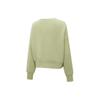 Nike Solid Color Casual Crew Neck Loose Sweatshirt Women Sweatshirt Green DQ5762-371