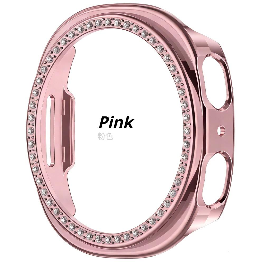 Bling Diamant Hülle für Samsung Galaxy Watch 8 40mm 44mm Zubehör Hohl PC Mauerwerk Schutz Stoßstangen Schale für galaxy watch 8 Abdeckung 46mm