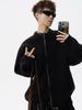 Men's Grid Patchwork Knit Cardigan - Autumn Casual Loose-Fit Sweater, Trendy and Versatile Jacket.
