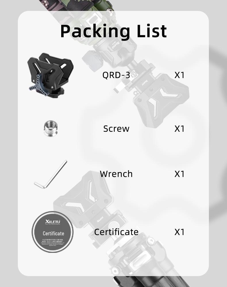 Joyload Lightweight Aluminum Tripod Saddle Support Adapter