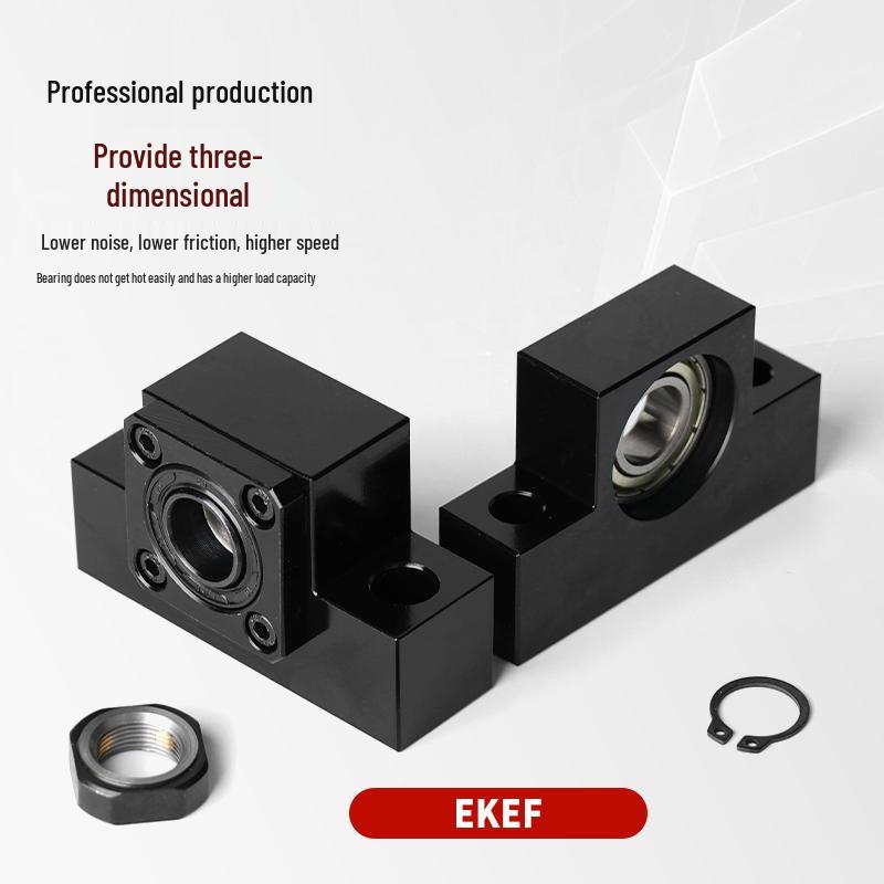 Ball Screw Support Mount BK/BF, FK/FF, EK/EF 10, 12, 15, 20, 25, 30 Bearing Seat