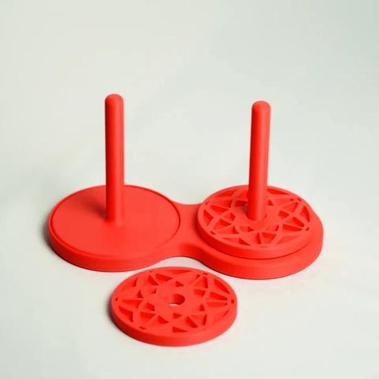 3D Printed Spinning Yarn Holder Knitting Crocheting Yarn Ball Spinner Dispenser Stand Embroidery Stitching