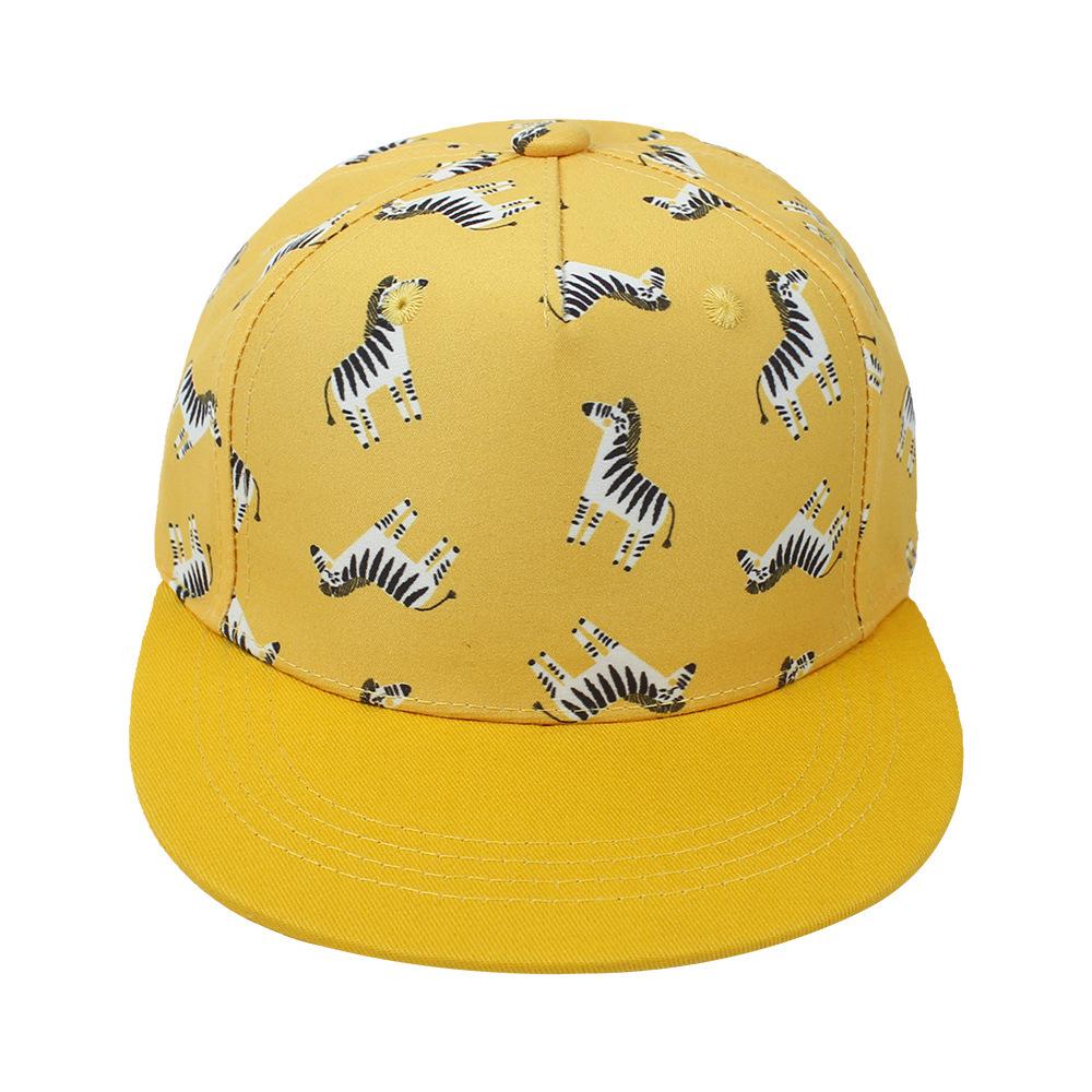 Kids Cartoon Snapback Cap Children's Hip Hop Wide Brim Trucker Hats Outdoor Sport Sun Hat UV Protection Baseball Caps