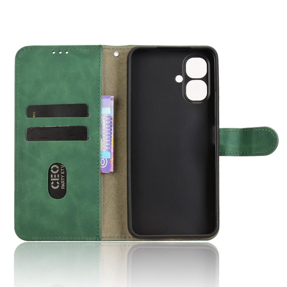 Dla Infinix Smart 10 Skórzane Etui Skóra w Dotyku Odporne na Upadki Portfel Klapka Pokrowiec na Telefon