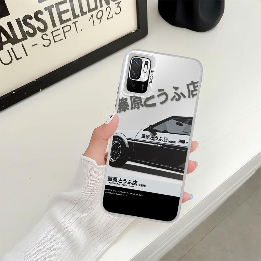 

Крутой мягкий чехол-кейс Initial D для Xiaomi Poco X3 Pro C50 X3 NFC C51 C61 Poco X3 NFC