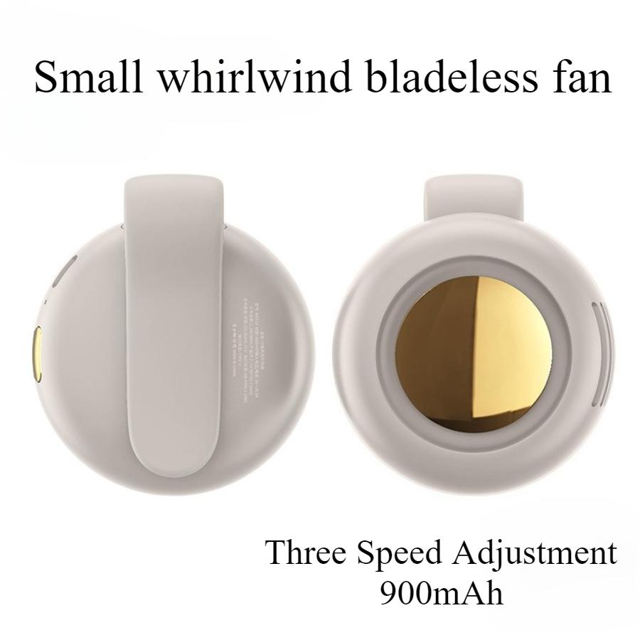 

Portable Chest Fan Hanging Neck Fan Mini USB Rechargeable Portable Waist Clip Fan for Outdoor Sports Working Travel Small Fan