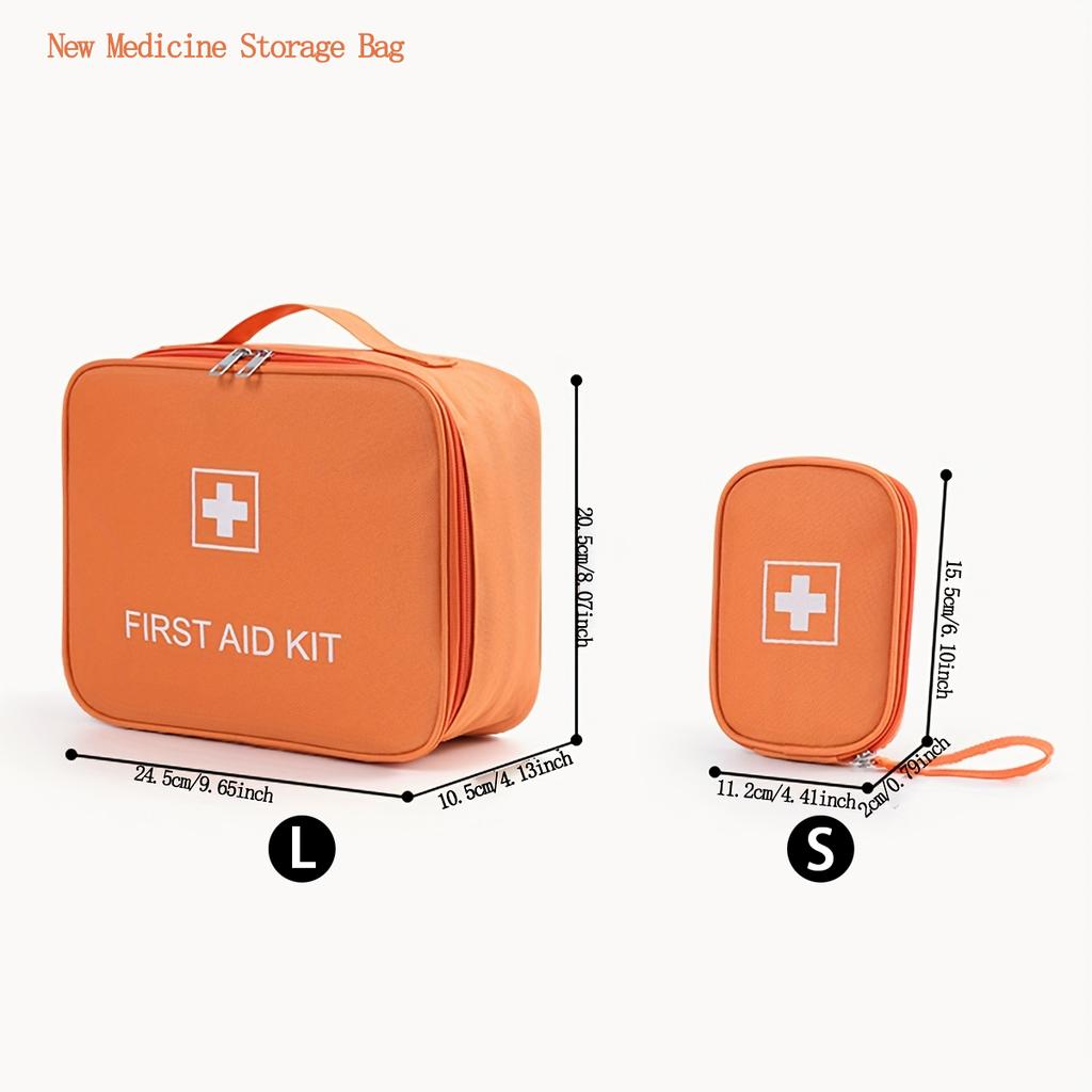 Large Capacity Emergency Kit Student Health Kit Portable Portable Small Medicine Bag Outdoor Medicine Storage Bag