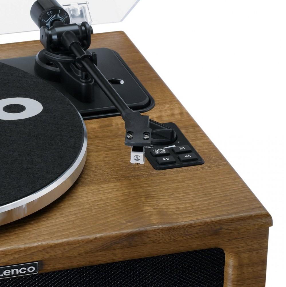 Lenco Ls-410Wa - Turntable With Speakers And Bluetooth