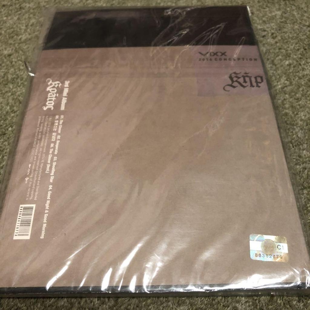 [USED] VIXX 3rd Mini Album Kratos Sign