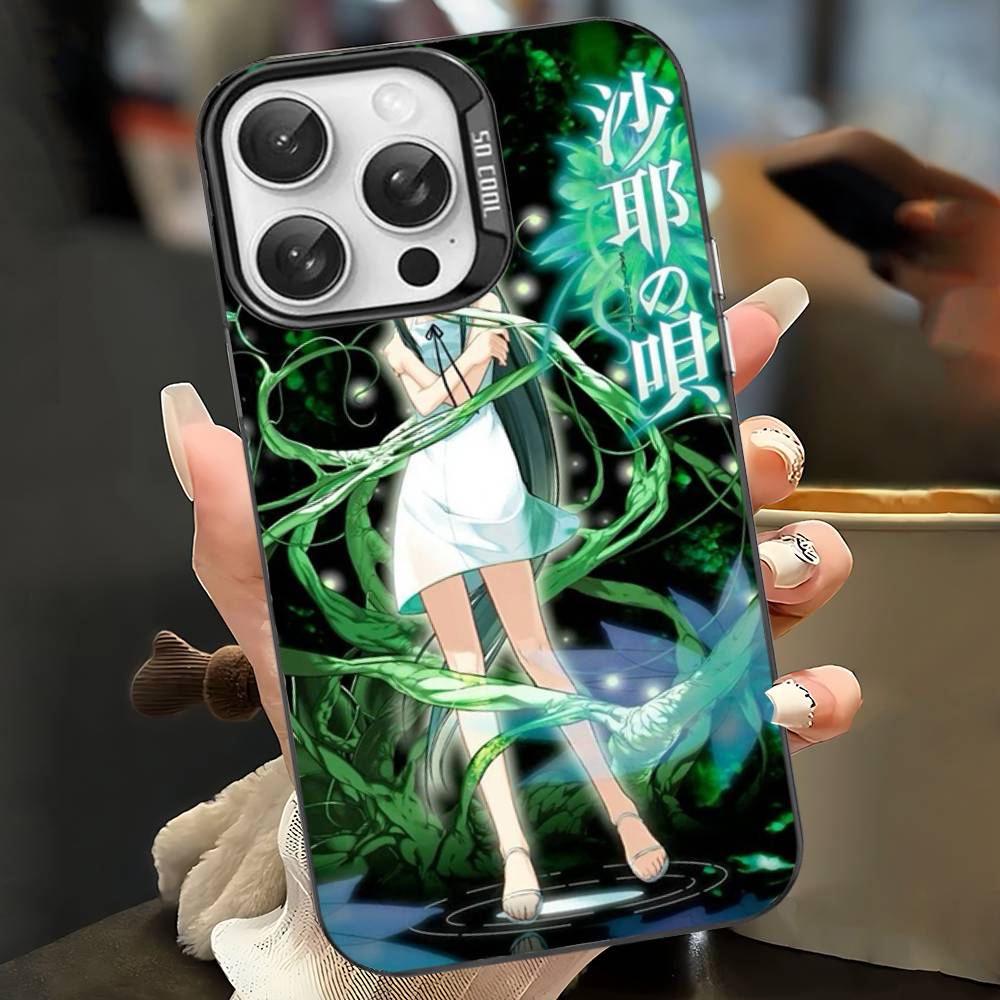 

Чехол для iPhone 17 16 15 14 13 12 11 Pro Max Plus, матовый, с изображением игры Horror Saya No Uta iPhone 13