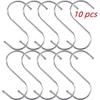 5/10/20 Pcs Cast Iron S Shaped Hooks  Metal Hangers Hanging Hooks for Kitchen Bathroom Shelf Hooks Hanging Storage Tools