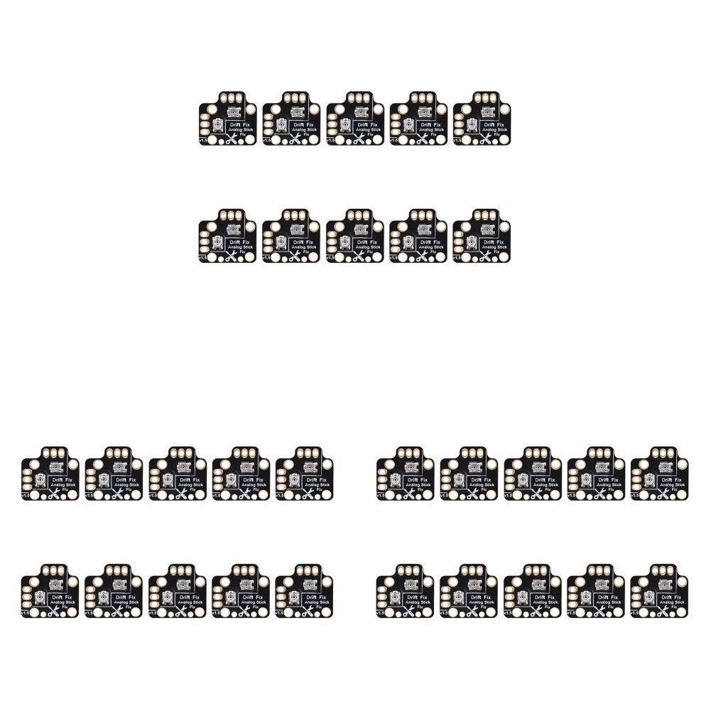 1-30 ks Modul desky pro opravu driftu joysticku gamepadu pro PS4 PS5 Xbox One Univerzální ovladač Analogová páčka pro palec Oprava driftu Mod