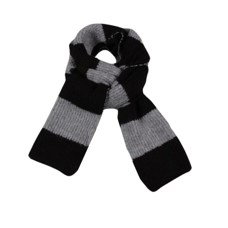 New  Knitted Women Scarf Winter Ladies Vintage Striped Scarves Pashmina Mujer Foulard Bufandas Wrap Shawls Unisex Men Pareo