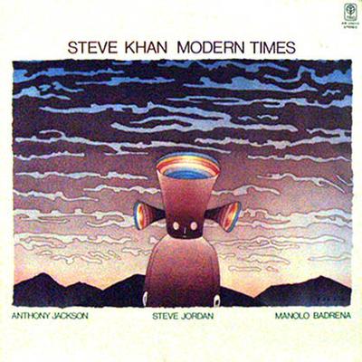 LP Plaat STEVE KHAN Modern Times AW25016 TRIO 1982 Japan Obi Jazz Gebruikt