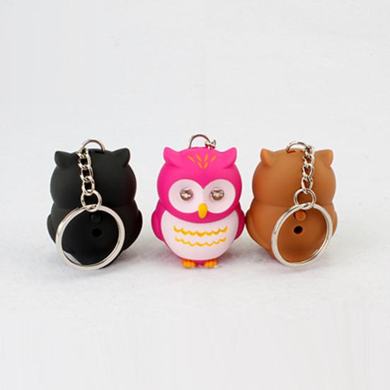 Breloc LED pentru ochi cu sunet Cadou creativ pentru copii de Crăciun