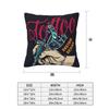 Tattoo Artist Tattooists Square Pillowcase Cushion Cover Pillow Case Throw Pillow Cover for Home Bedroom Car