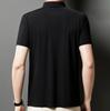 Ice Silk POLO Shirt Short-sleeved T-shirt Casual Polo Shirt T-shirt