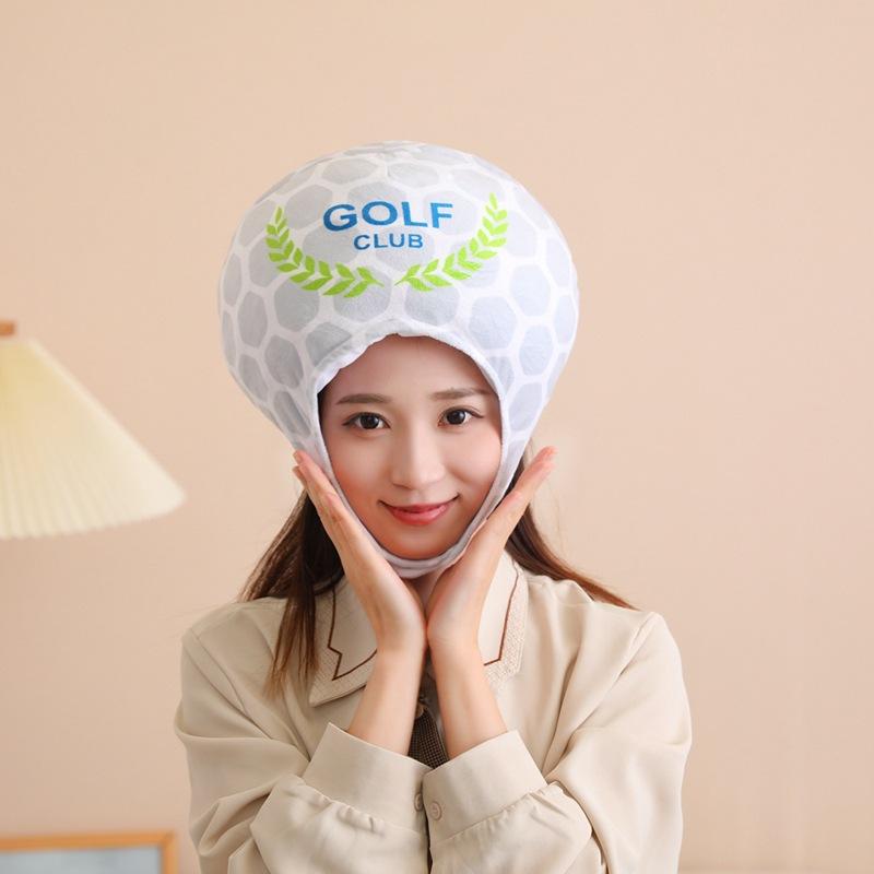 

Шляпа спортивный реквизит, шляпы головные уборы для гольфа, фотореквизит, мультяшный головной убор, реквизит для выступлений 33*30CM0.2kg