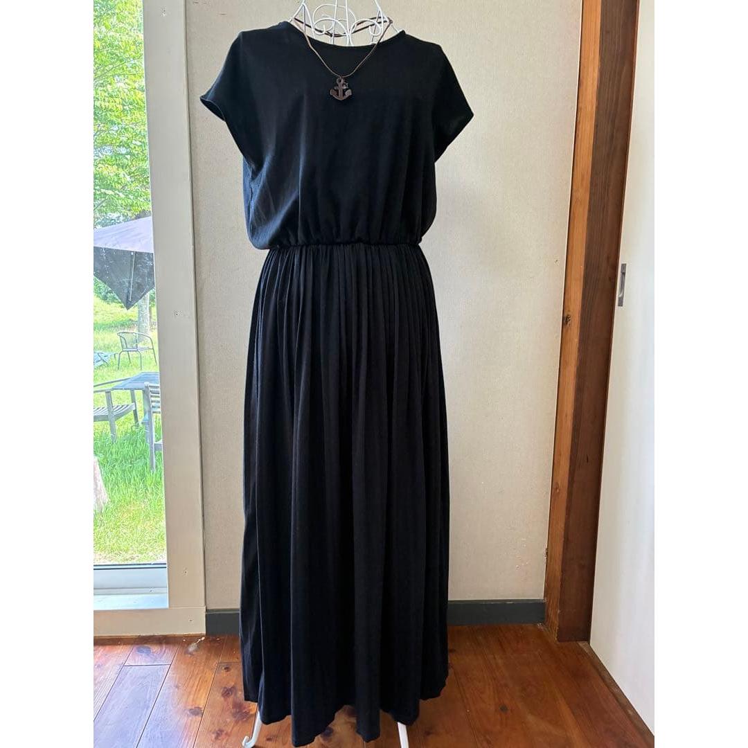 ROPE PICNIC black long dress 38