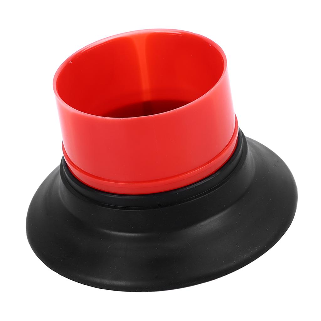 Bass Drum Enhancer ABS Sturdy Drum Bass Effect Amplifier with Port Hole Protector WP07 Red