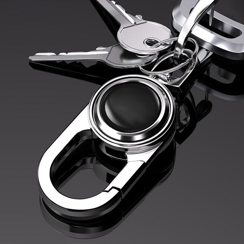 Alloy Metal Car Styling Key Chains Ring Anti-loss Keychain For Toyota Camry RAV4 Land Cruiser Highlander Corolla Car Accessories