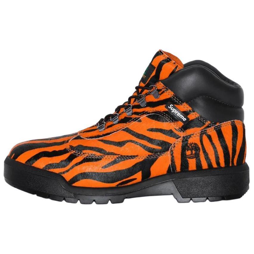 

Timberland Мужские кроссовки Supreme x Field Boot Tiger оранжевые 00031-10000SXFBT 41.5