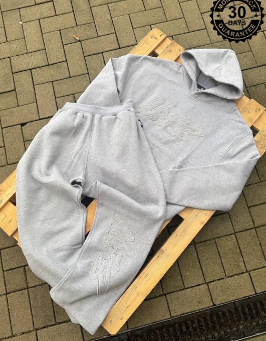 eBay Spring and Autumn New European and American Fashion Printed Long Sleeve Sports and Leisure Sweater Set S