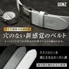 GONZ Golf Stylish and Plus White Men's Belt, Stylish, Adjustable, Sizes,