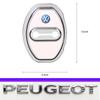 4Pcs Silicone Car Door Lock Buckle Protector Cover Valve Cap For VW Golf Amarok T5 Phaeton Teramont ID3 Tiguan T-Cross Passat MUK5