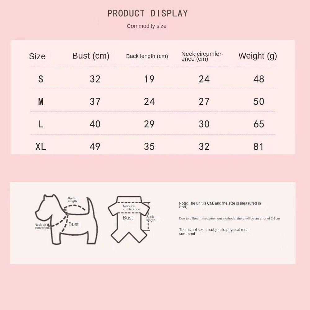 Autumn Winter Pet Puppy Cat Clothes Plush Jacket Fashion Coat
